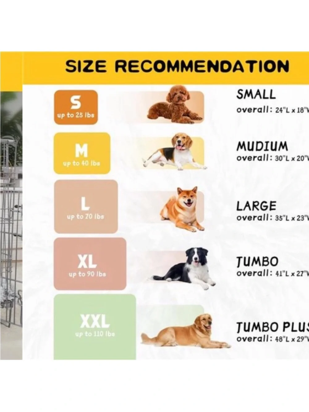 Large Dog Bed Crate PadMat for Medium Dogs&Cats,Fulffy Faux Fur Kennel Pad Comfy
